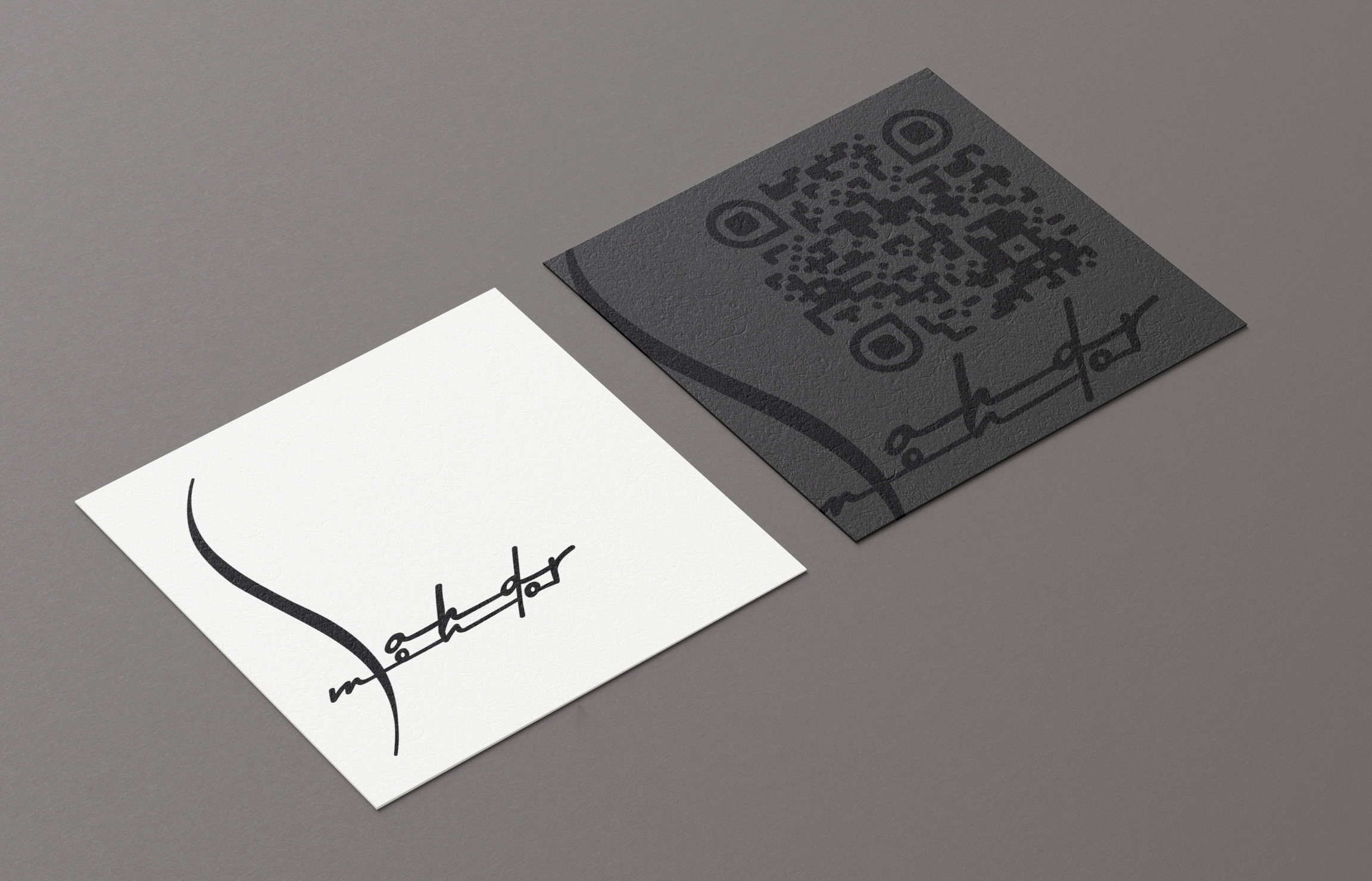 sahar mentor physical business card